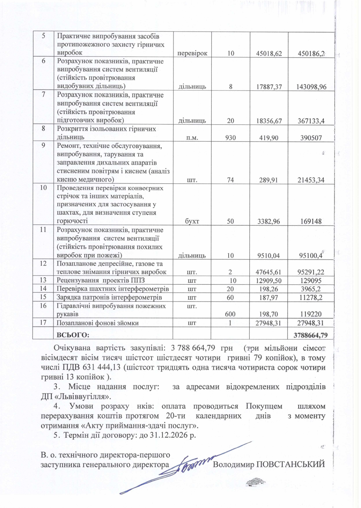 Обгрунтування доцільності закупівлі послуг, що надаються підрозділами ДВГРС у вугільній галузі_page-0004